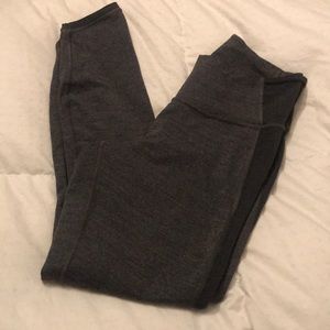 Lululemon grey leggings size 8